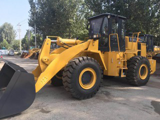 China 5 Ton Front Wheel Loader 855h with Imported Engine Price