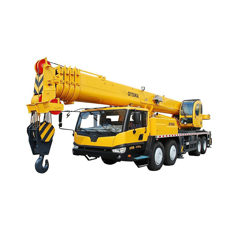 
                China 50 ton Truck Crane Qy50ka met voorzetstukken
            