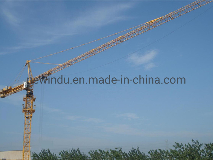 
                China 8 Ton Hydraulic 40m Length Topkit Tower Crane Qtz80
            