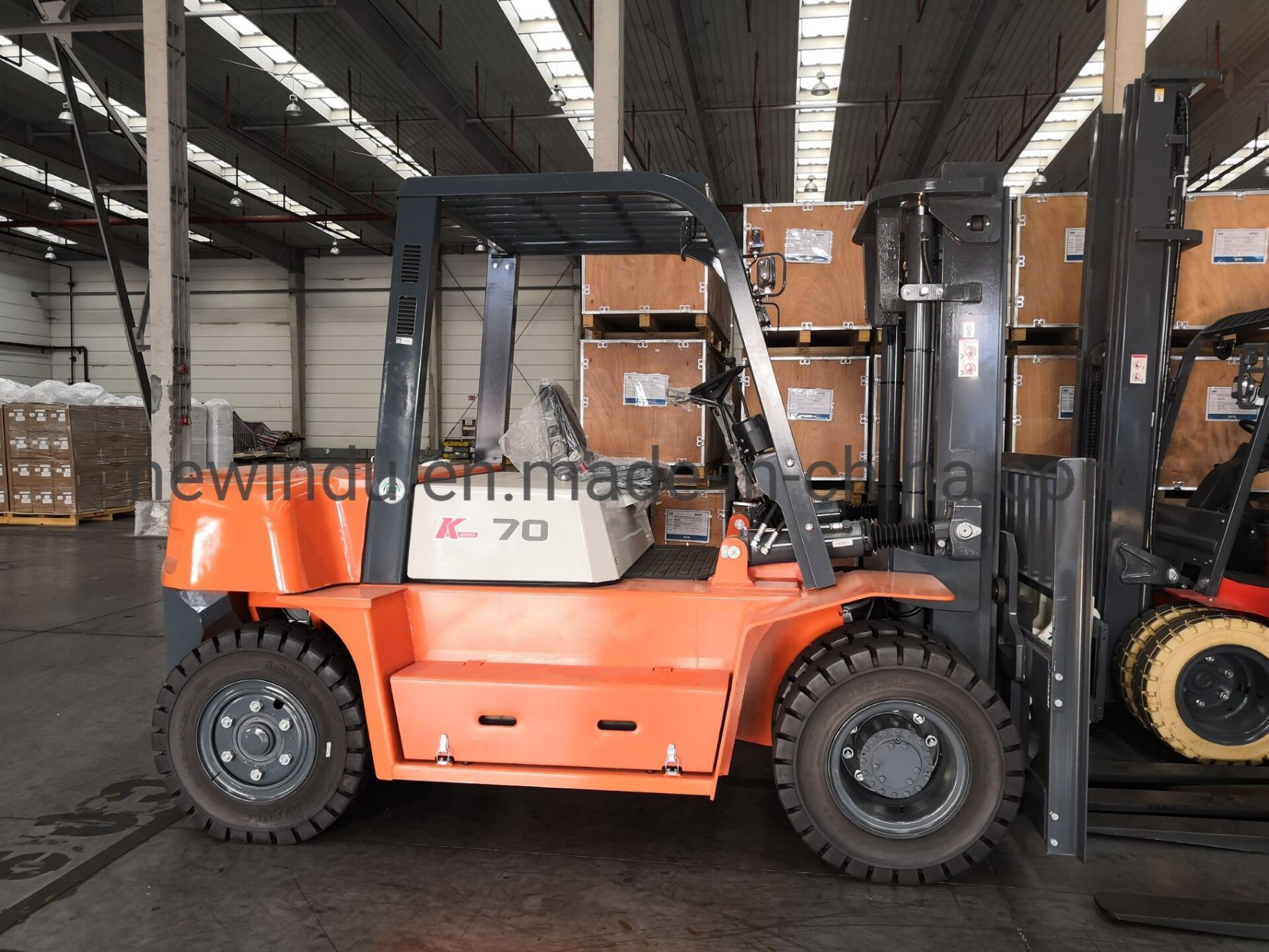 China Brand Heli Hydraulic 7 Ton Cpcd70 Diesel Forklift with Side Shift
