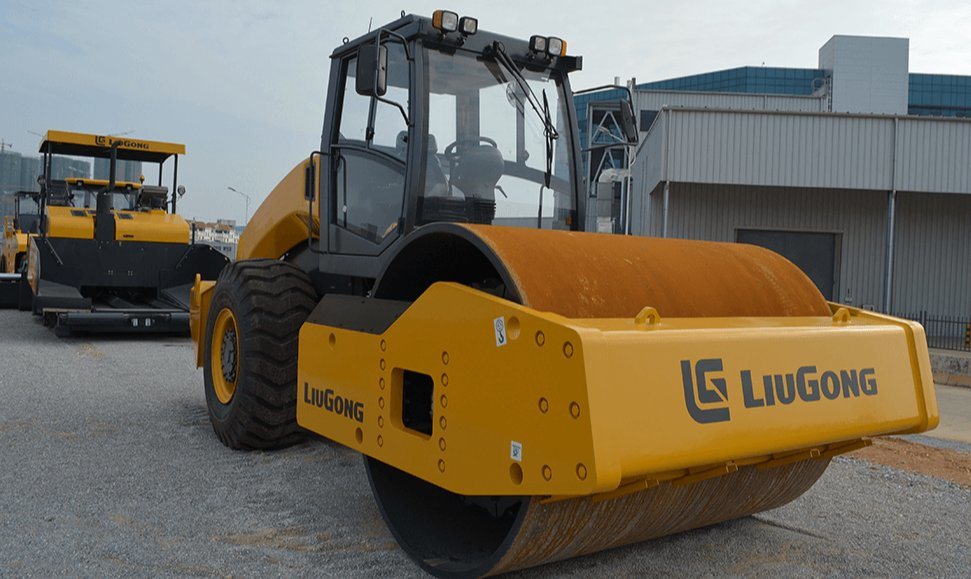 China Factory Price Liugong 22ton Single Drum Road Roller 6622e