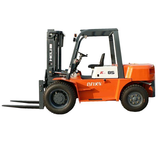 China Famous Brand 10 Ton Diesel Forklift Cpcd100 with 3000mm Lifting Height