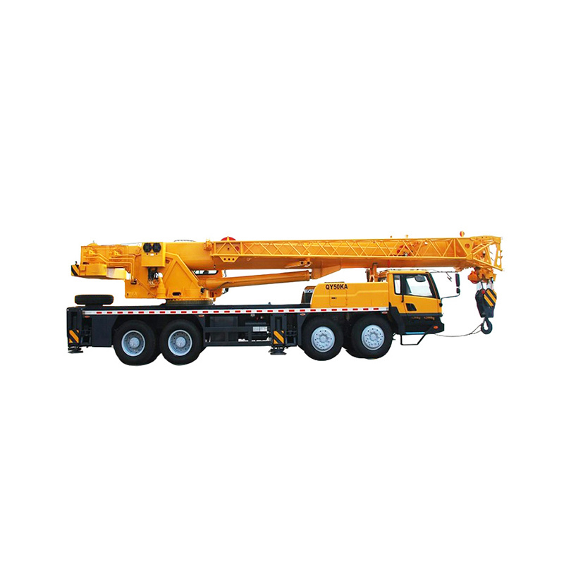 China Good Service 50ton Truck Crane Qy50 with Good Attachments