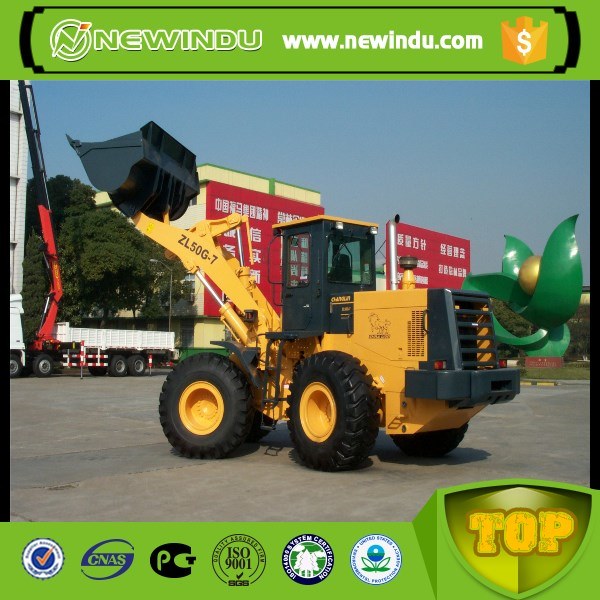 China Heavy Machinery Brand 5ton Wheel Loader Front End Loader