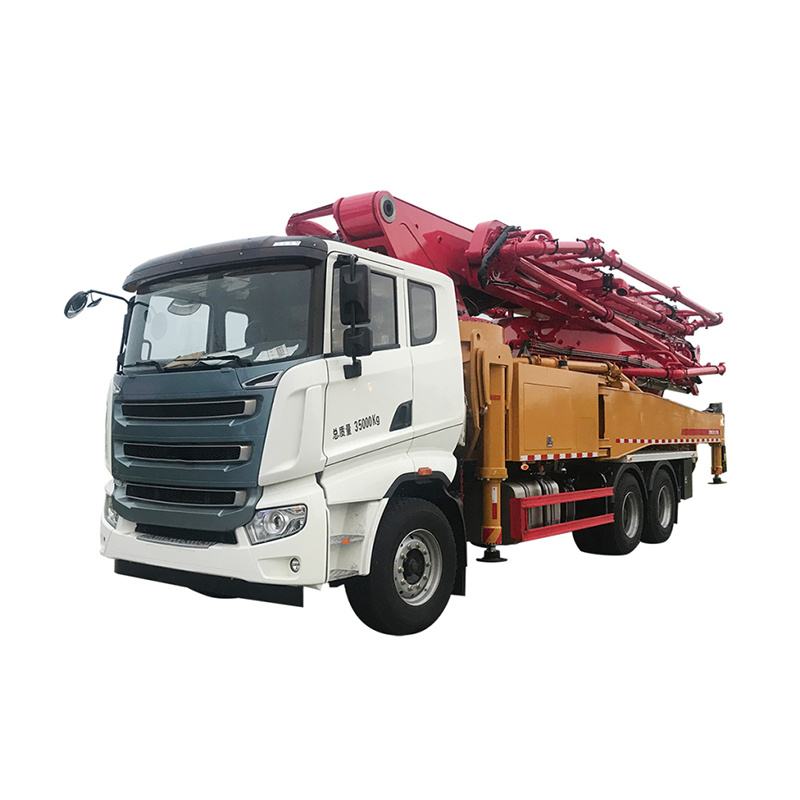 
                China hohe Effizienz 48,6m Portable Diesel Beton Pumpe Maschine
            