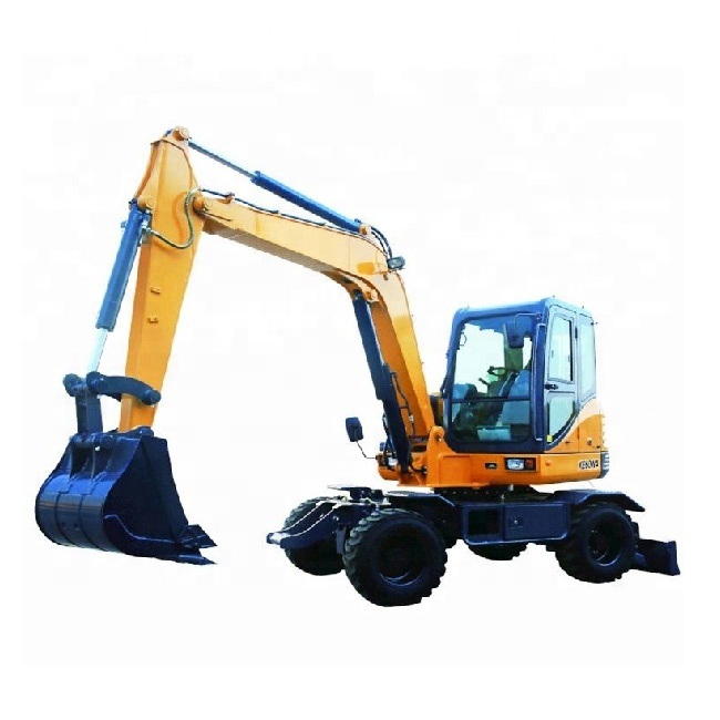 China 
                China Hydraulic Bagger 6 Ton Mini-Radbagger Xe60wa
             Lieferant