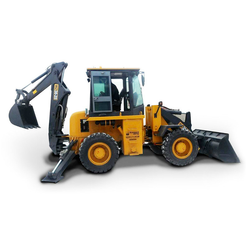 China Manufacturer Mini Backhoe Loader Bucket Digger Front End 4WD Best Price Liugong Shantui Brand Wz30-25