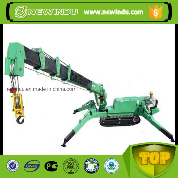 China New 5 Ton Crawler Crane Kb5.0 Spider Crane