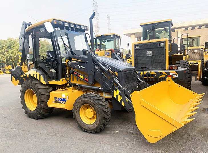 China Newindu Mini Front Loader Backhoe Loader Xc870K