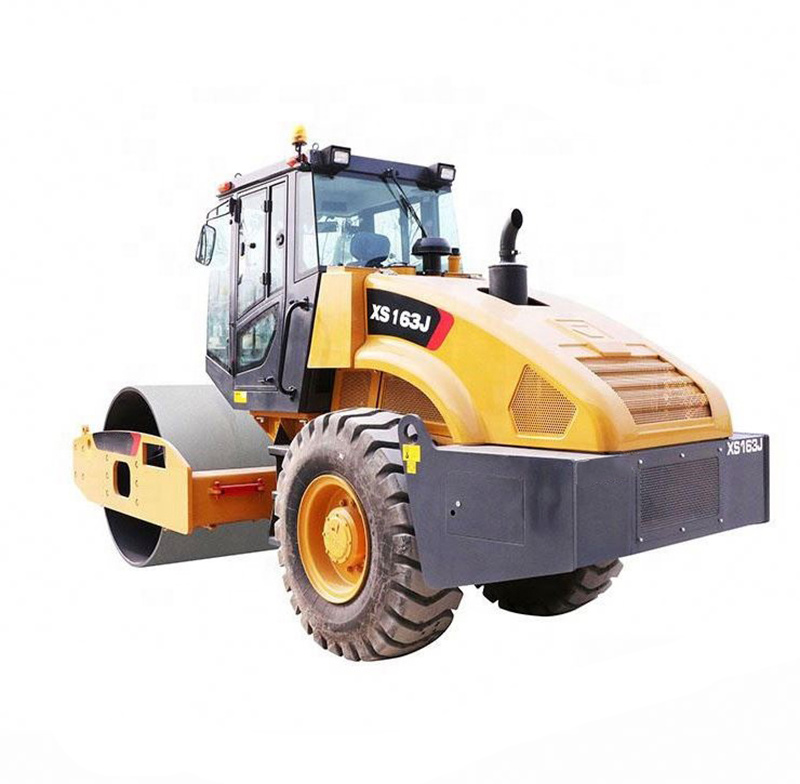 China Official 18 Ton Single Drum Road Roller Vibrator Hydraulic High Efficiency Low Price Sale Xs183