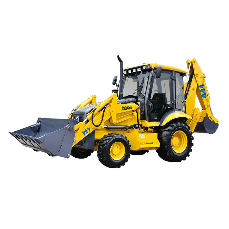 China Top 1 Manufacturer Xc870K Backhoe Loader with 1m3 Bucket and Hammer for Sale