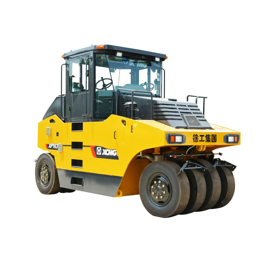 China Top Brand 16 Ton Mini Pneumatic Tyre Vibratory Road Roller XP163s Price List