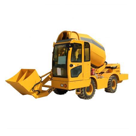 China 
                중국 최고의 브랜드 4WD 류공 소형 자체 적재 콘크리트 믹서 기계 Hy400
             supplier