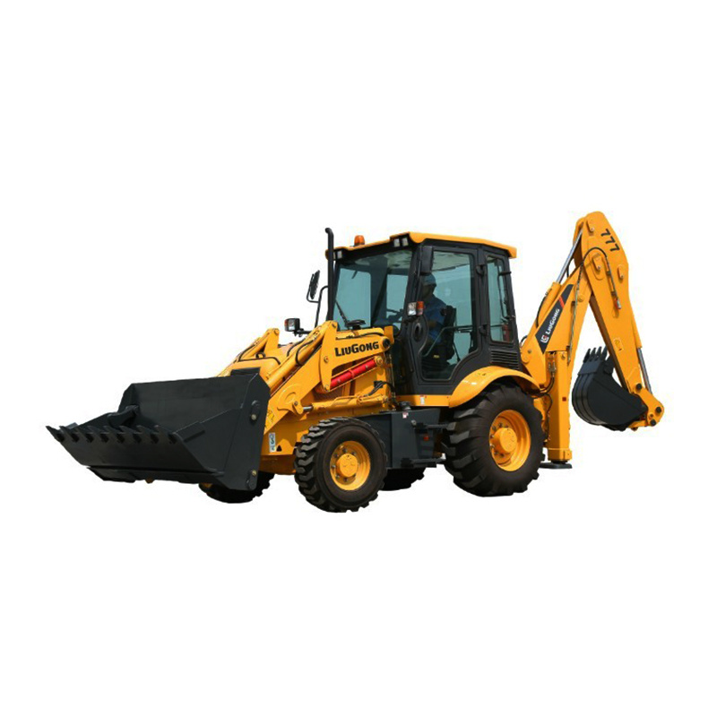 China Top Brand Liugong Official Backhoe Loader with Low Price 777