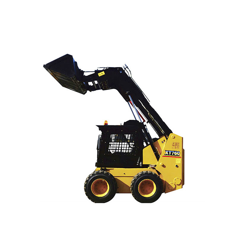 China Top Brand Mini Skid Steer Loader Xt760 Machine Price