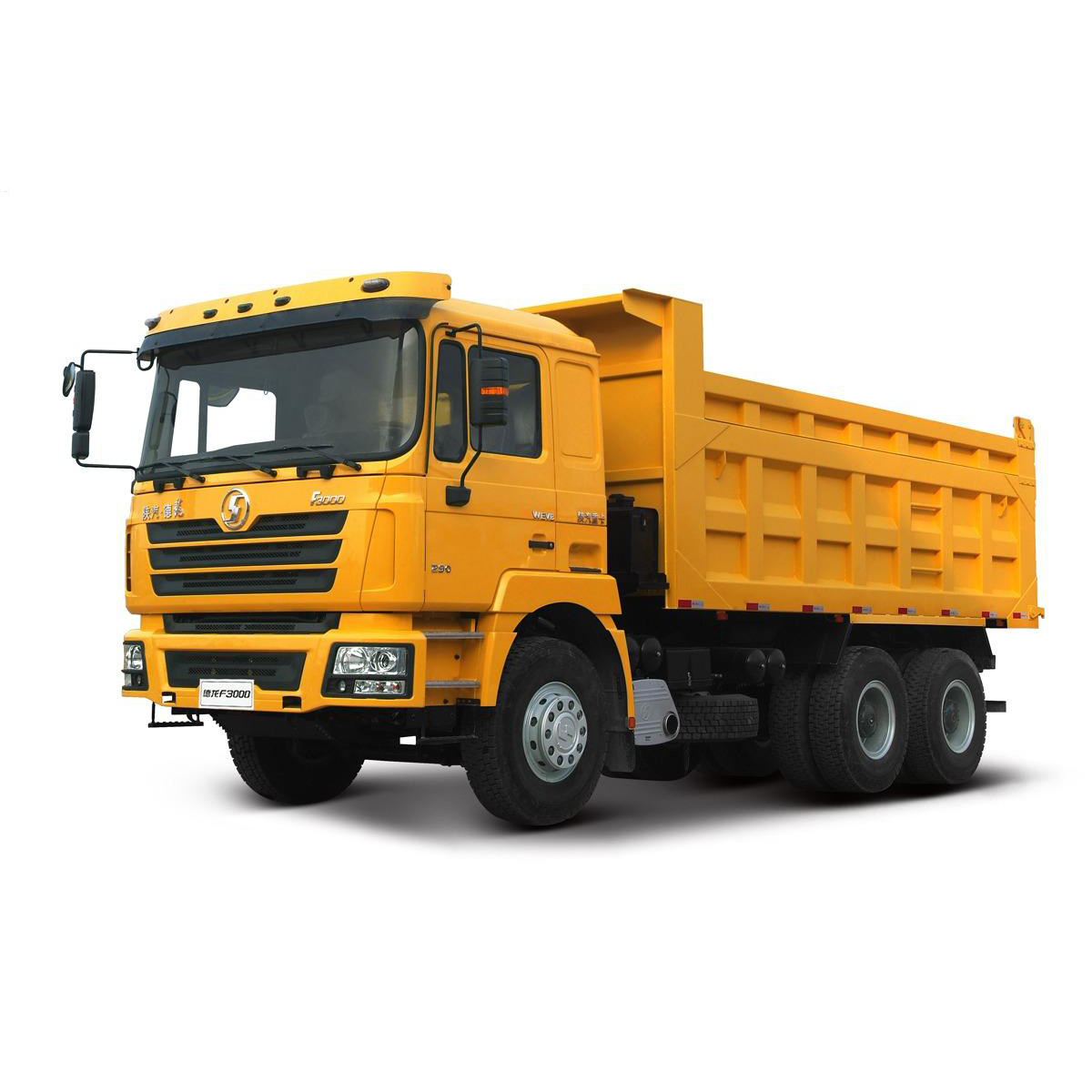 China Top Brand Shacman 6*4 Mini Dump Truck with 15cbm Cargo Box Dumper F3000 for Sale