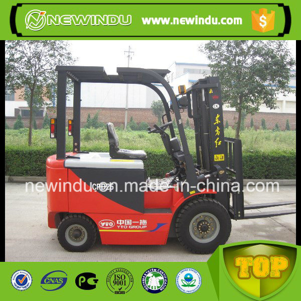 China Yto Battery Forklift Electric Machine Cpd20 Price