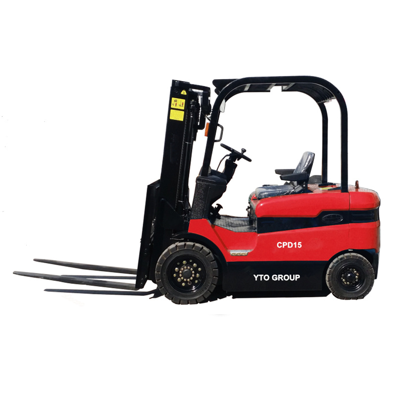 China Yto Factory New 1.5 Ton Electric Forklift Cpd15