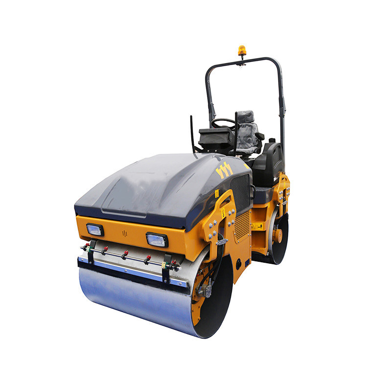 Chinese 1.5 Ton Mini Full Hydraulic Double Drum Road Roller Xmr153 1680kg Weight