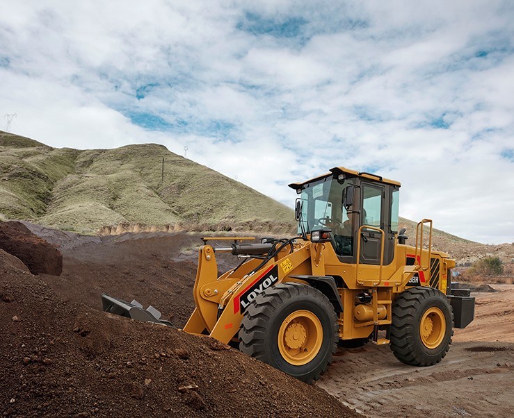 Chinese 3.5ton New Lovol Wheel Loader 105kw FL938h Price