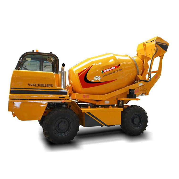 China 
                Chinese Best Quality Mini Self Loading Auto concrete Mixer Slm4 Met max. vermogen van 4 m3
             leverancier