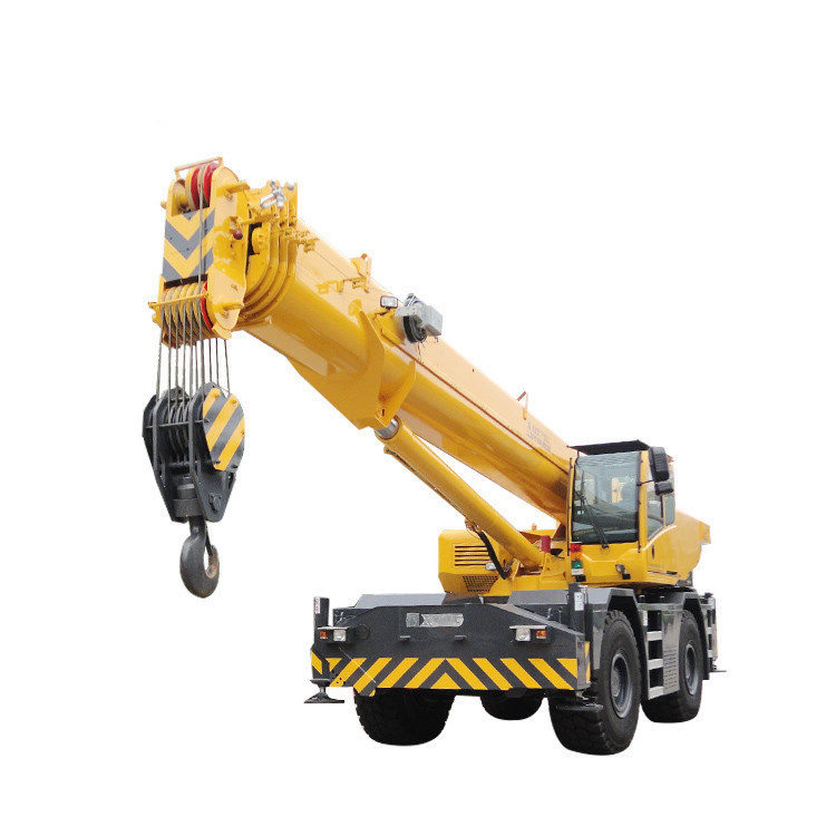 Chinese Famous Brand 25 Ton Lifting Capacity Rough Terrain Crane Rt25 Mobile Crane for Sale