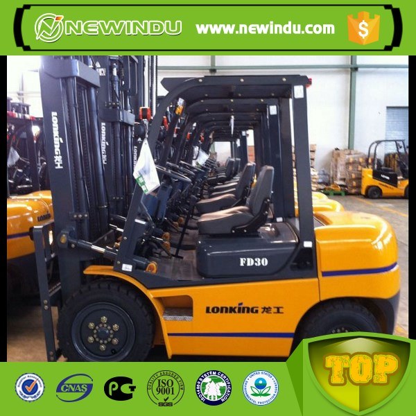 Chinese Forklift Hydraulic Manual Fd30 3 Ton Forklift Truck