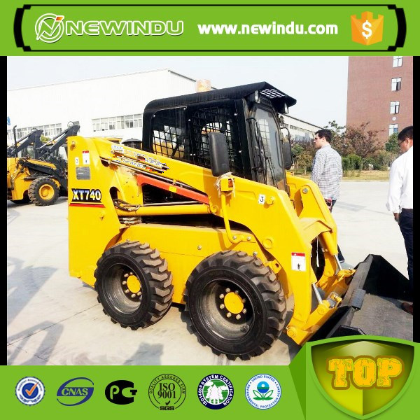 Chinese Xt760 Skid Steer Loader with Ice Breaker Attachment