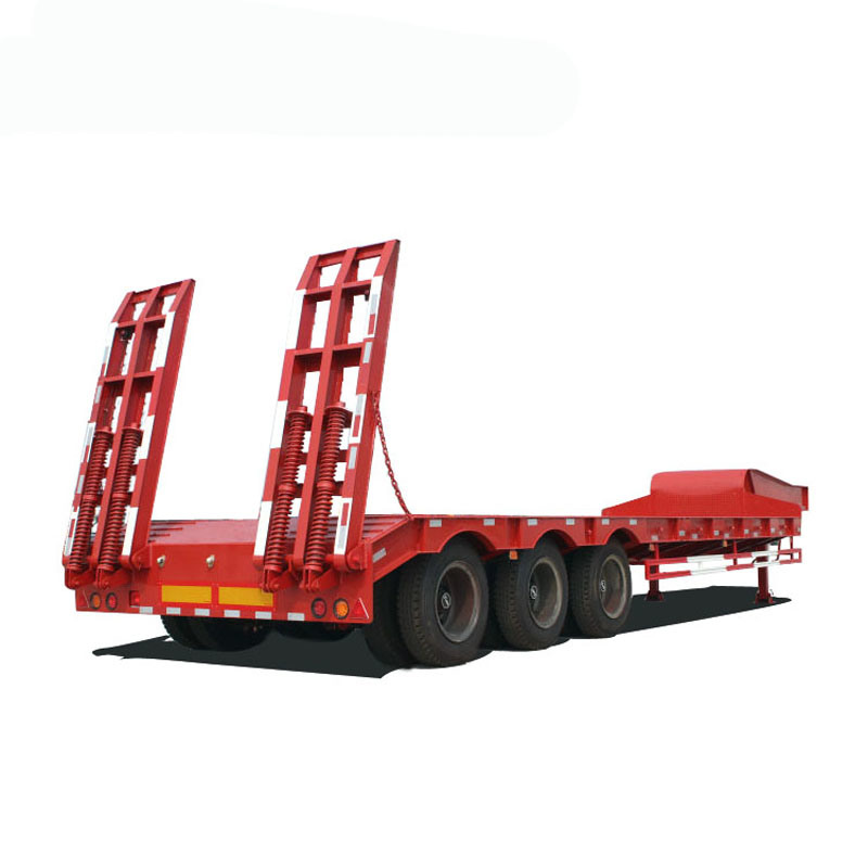 Cimc 70 Ton 3 Alex Low Bed Semi-Trailer for Sale