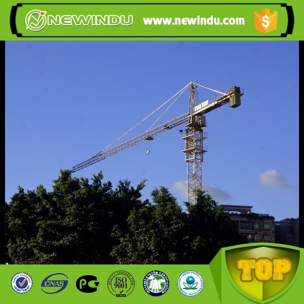 Constructing Buildinig Lifting Machine 10 Ton Tower Crane Qtz100 with Attachment Parts