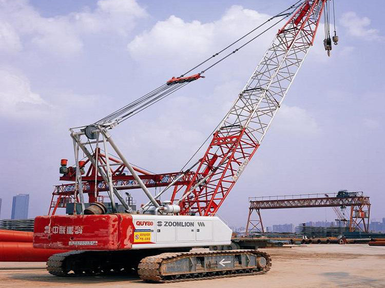 Factory Direct Zoomlion 55t Hydraulic Crawler Crane Low Price