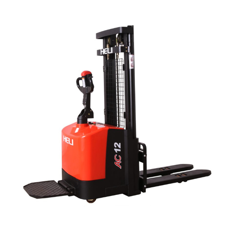 Famous Brand Heli 1.6 Ton Mini Electric Sit-Down Type Pallet Stacker Cdd16 Pallet Handler for Sale