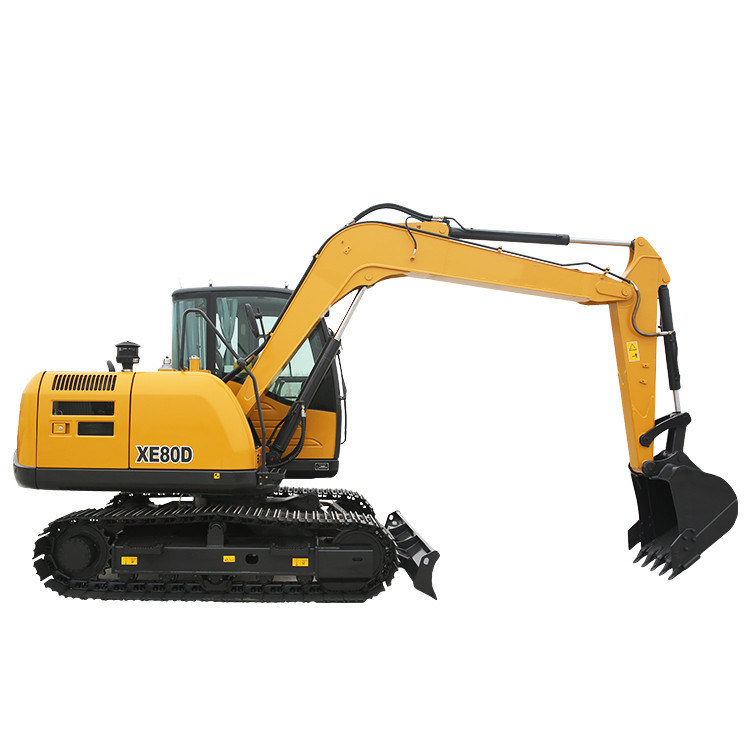 
                La famosa marca de fabricante Xuzhou Mini excavadora de cadenas de 8 toneladas xe85D CON 0,35m3 de la cuchara y motor Yanmar
            