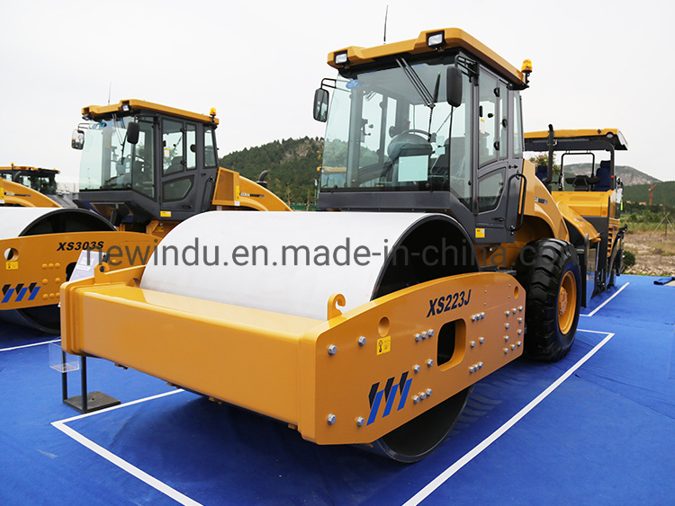 Good Quality 12t Single Drum Vibration Road Roller Compactor Xd122