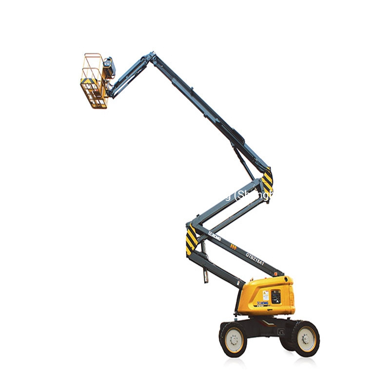 Gtbz18A1 Cheap Hydraulic Telescopic Boom Lift Aerial Work Platform Price for Sale China