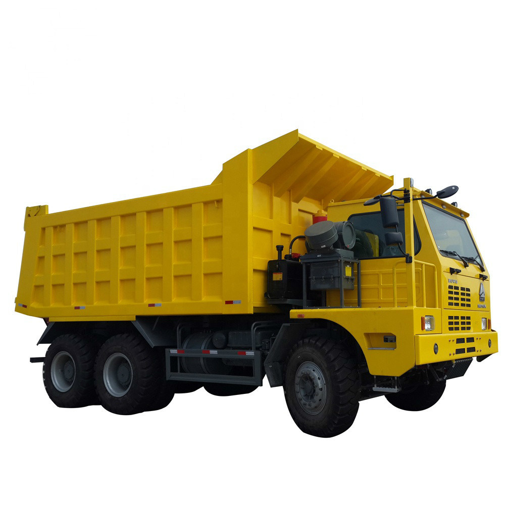 
                HOWO Sinotruk 50 ton, 70 Ton 100 Ton Wide-Body off-road Mining Caminhão Basculante Hw7d em stock
            