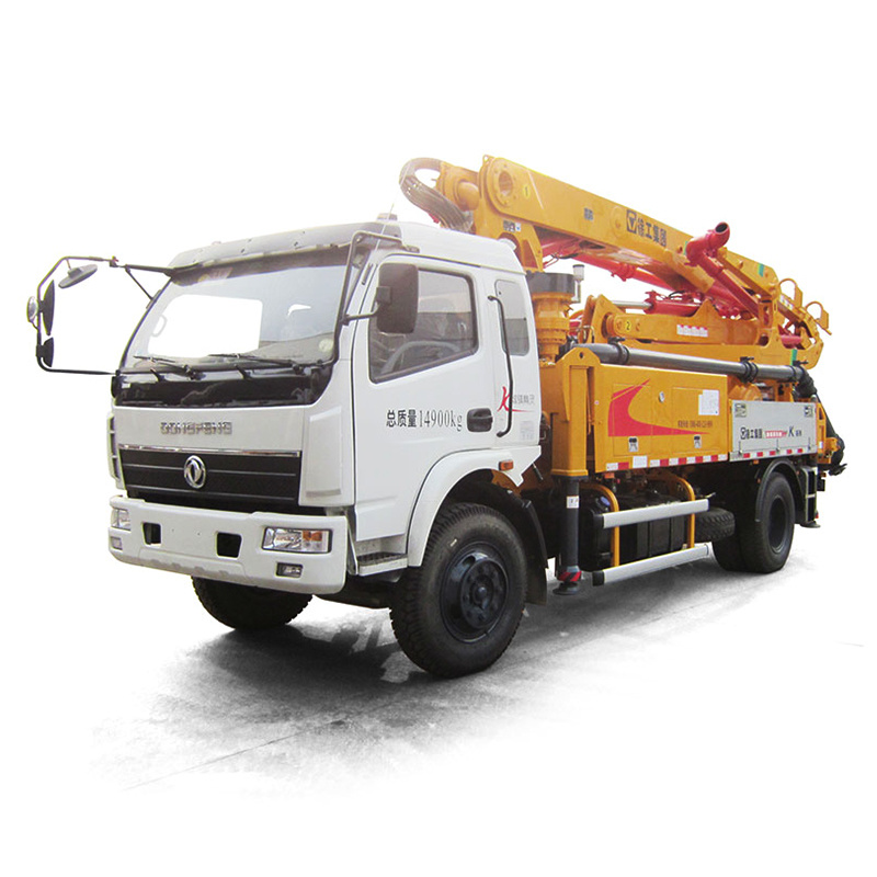 Hb37A Top Brand Concrete Mixing Pump Truck Mounted for Building Construction