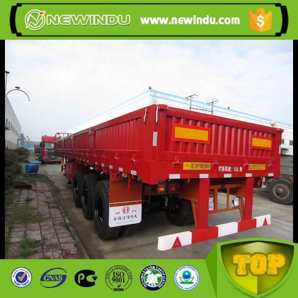 Heavy Duty 40m3 Dump Semi Trailer