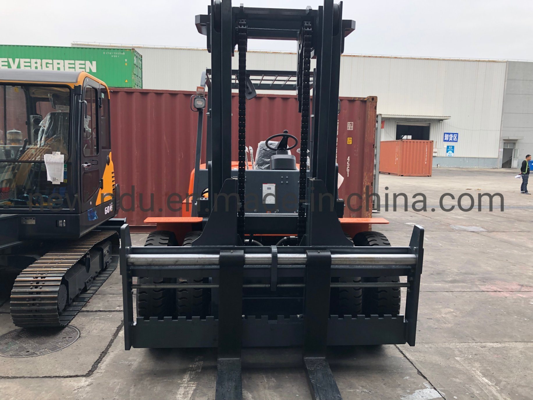 Heli 10 Ton Small Cpcd100-Cu5 Diesel Forklift with Cummins Engine