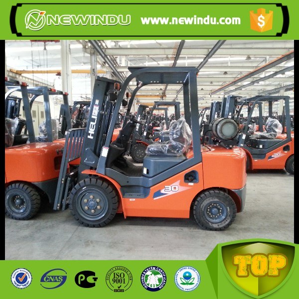 Heli 3 Ton Lifting Machine Cpcd30 Diesel Forklift with Solid Tyres
