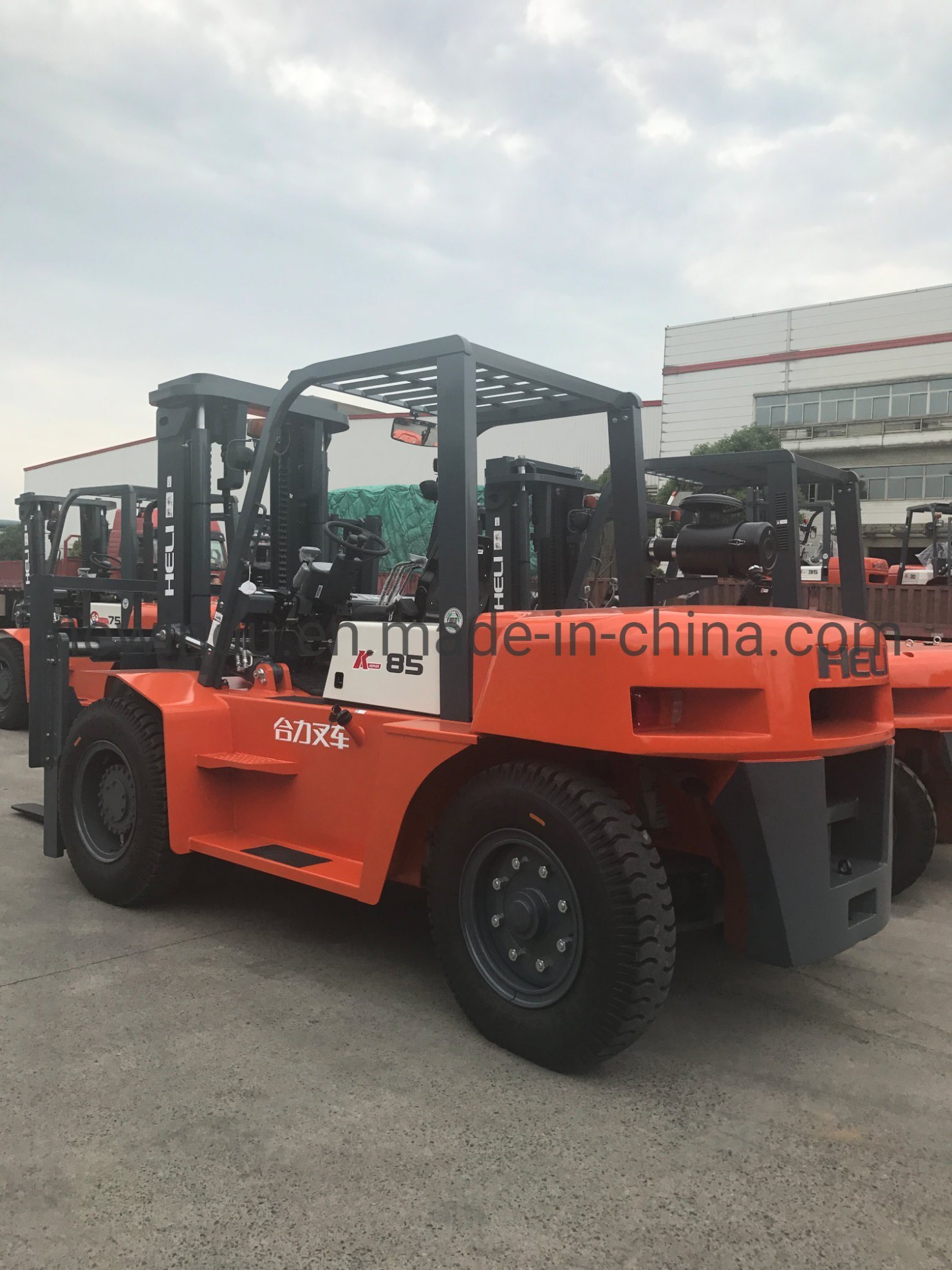 Heli 8.5 Ton 10 Tons Diesel Forklift Cpcd85 with 1.22m Fork