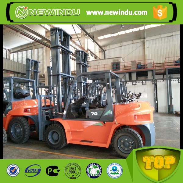 Heli Cpcd70 Diesel Forklift 7 Ton Forklift Truck