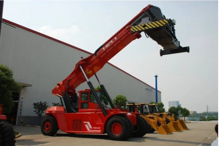 China 
                Heli Rsh4531-vo5 de 45 toneladas de contenedores de puerto de llegar a elevación de la apiladora carretilla elevadora
             proveedor