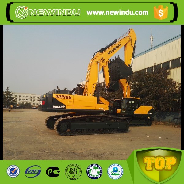 High Efficiency Low Price Heavy Duty Excavator Hyundai Brand 38 Ton 39 Ton Excavator R385lvs with A/C in Stock