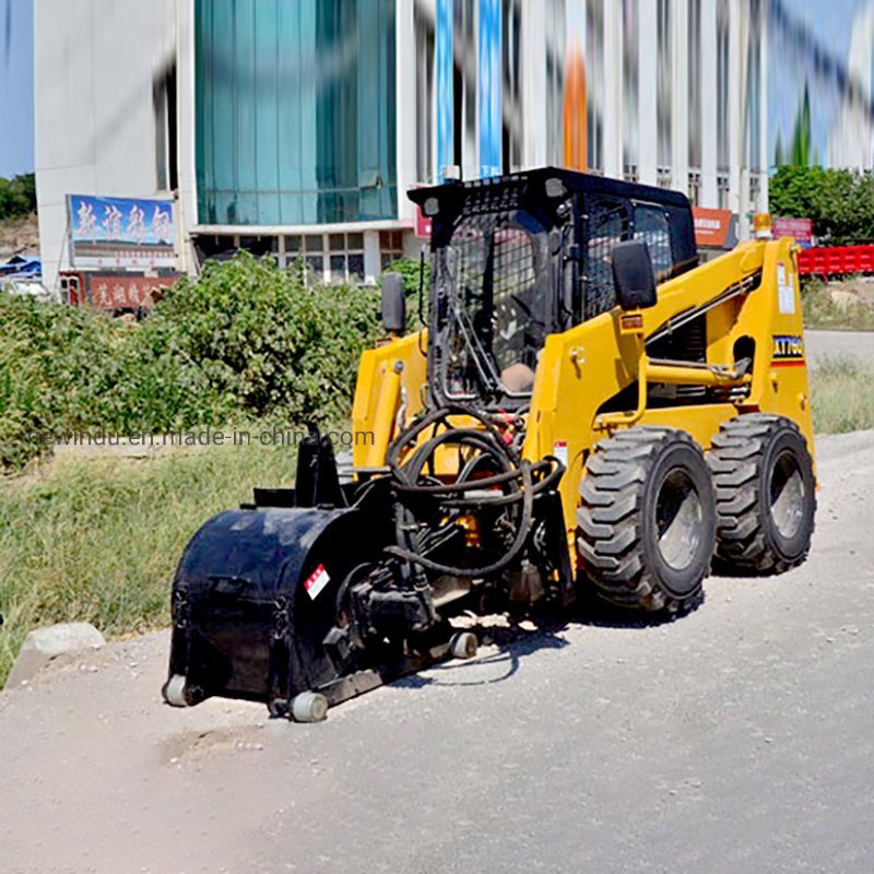 High Performance New Skid Steer Loader Xc760K with 0.6m3