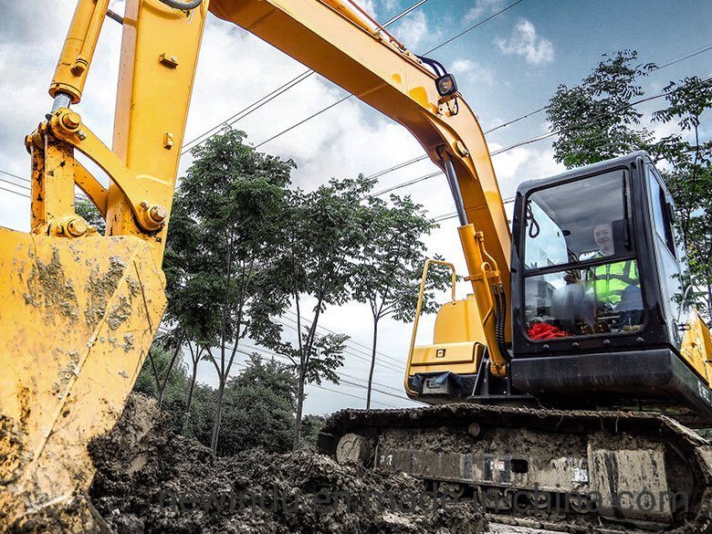 China 
                High Quality 8ton Mini Crawler Excavator 908d with Hammer
             supplier