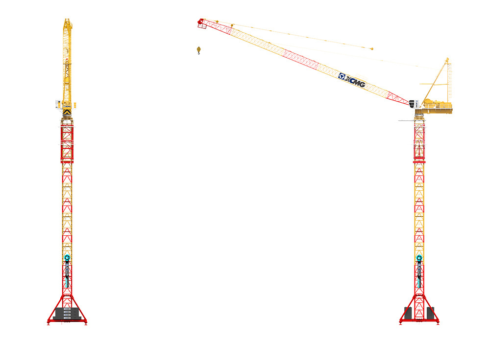 High Quality Qtz80A (6010FZ-6) 6 Ton Mobile Tower Crane Sale