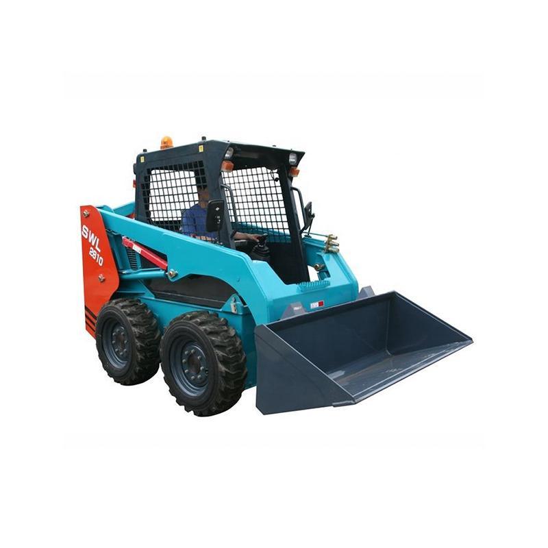 High Working Accuracy 750kg Mini Skid Steer Loader with Good Accessory