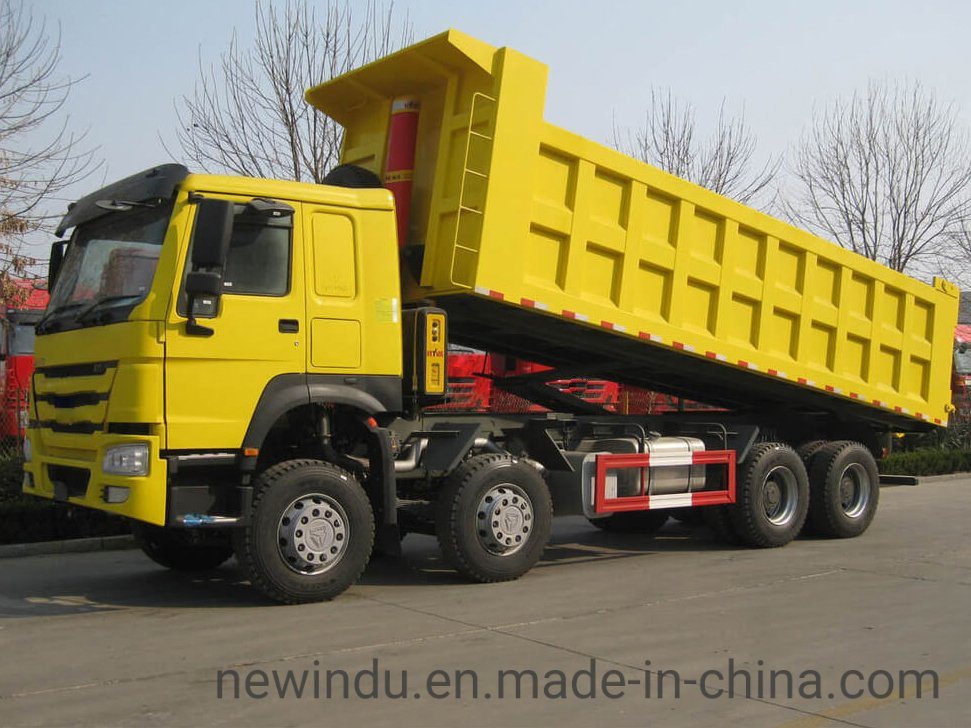 
                Heißer Verkauf neue Dump Truck HOWO 8X4 Gelenkte Dump Trucks
            
