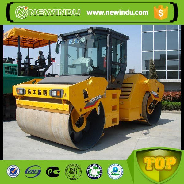 Hot Sale New Road Construction Machinery Xd131e Double Drum Vibratory Roller Price